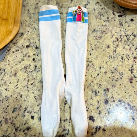 Bubbles Powerpuff Girls Costume with glasses & socks! - Picture 7 of 7